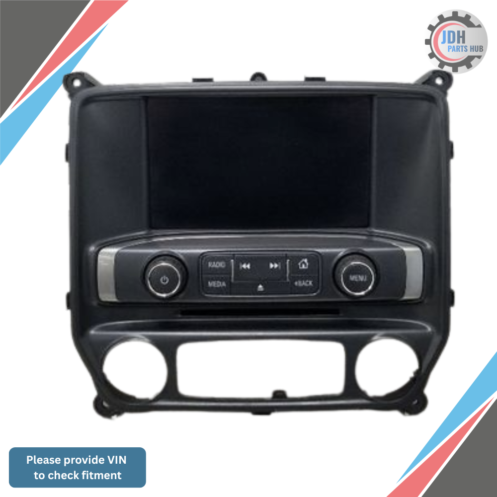 2017–2019 Chevrolet Silverado 1500 Radio Control Panel Display Screen 84203824 — view 1