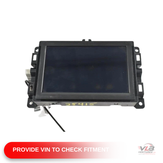 2019 Jeep Cherokee 7" Display Screen Radio Receiver with Satellite SiriusXM OEM — view 1
