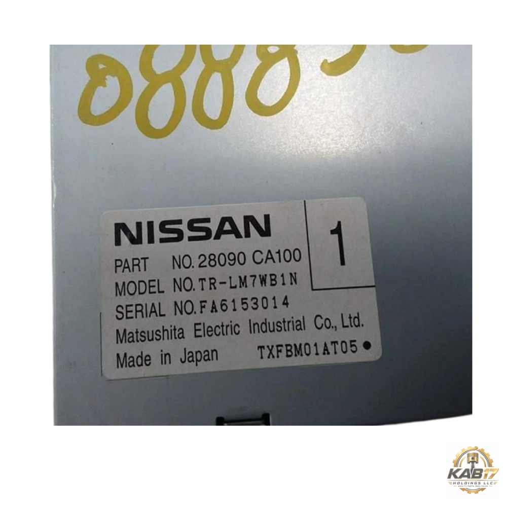 2003–2007 Nissan Murano Information Display Screen Dash Navigation OEM — view 2