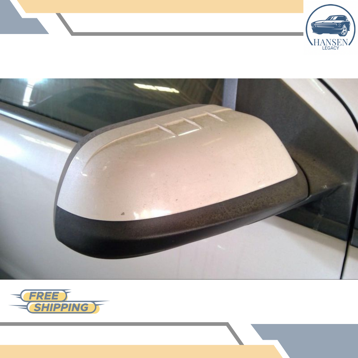 2011–2014 Ford Edge Right Passenger Side View Door Mirror Power White RH — view 5