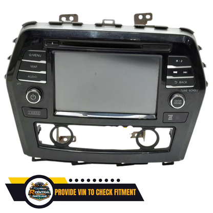2016–2017 Nissan Maxima Navigation Display Radio Receiver OEM — view 1