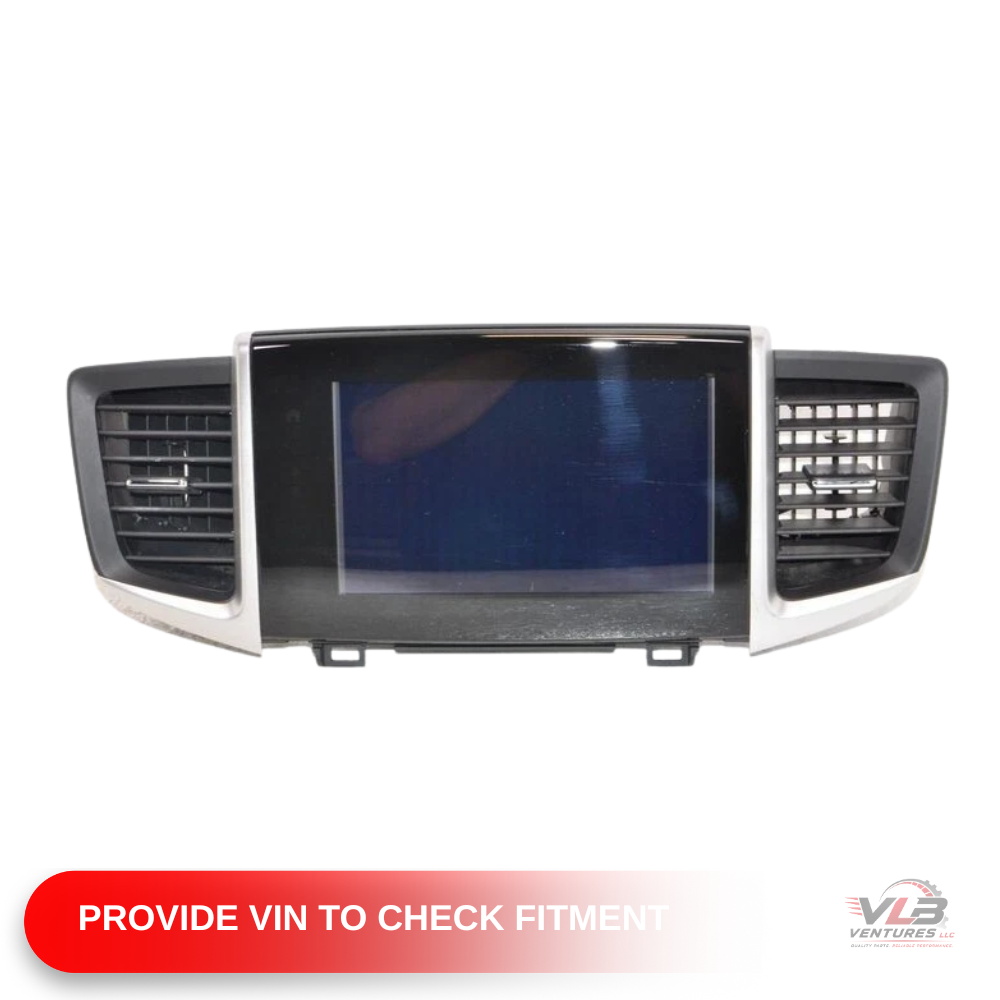 2016–2019 Honda Pilot EX EX-L Radio Audio 8" Display Screen Receiver Panel OEM — view 1