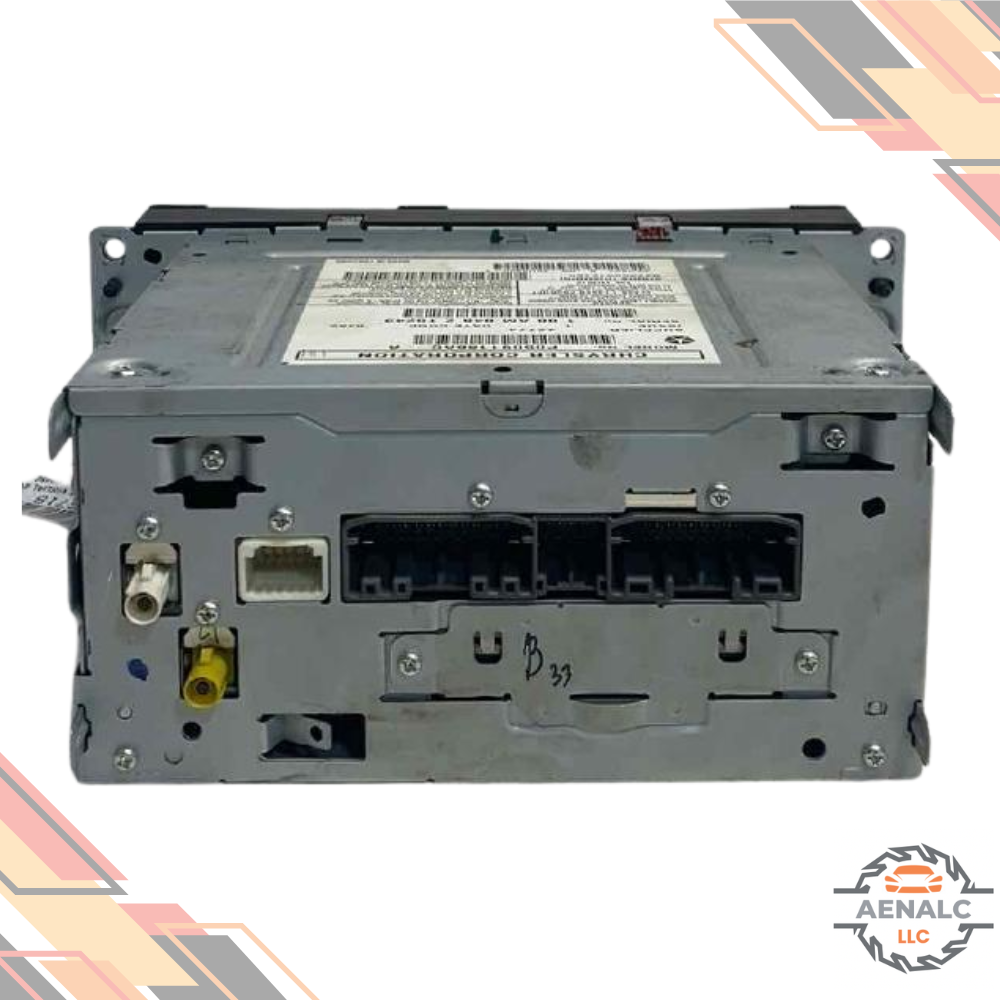 2012 Jeep Liberty AM FM CD AUX DVD Navigation Radio RHB W SATELLITE OEM — view 3