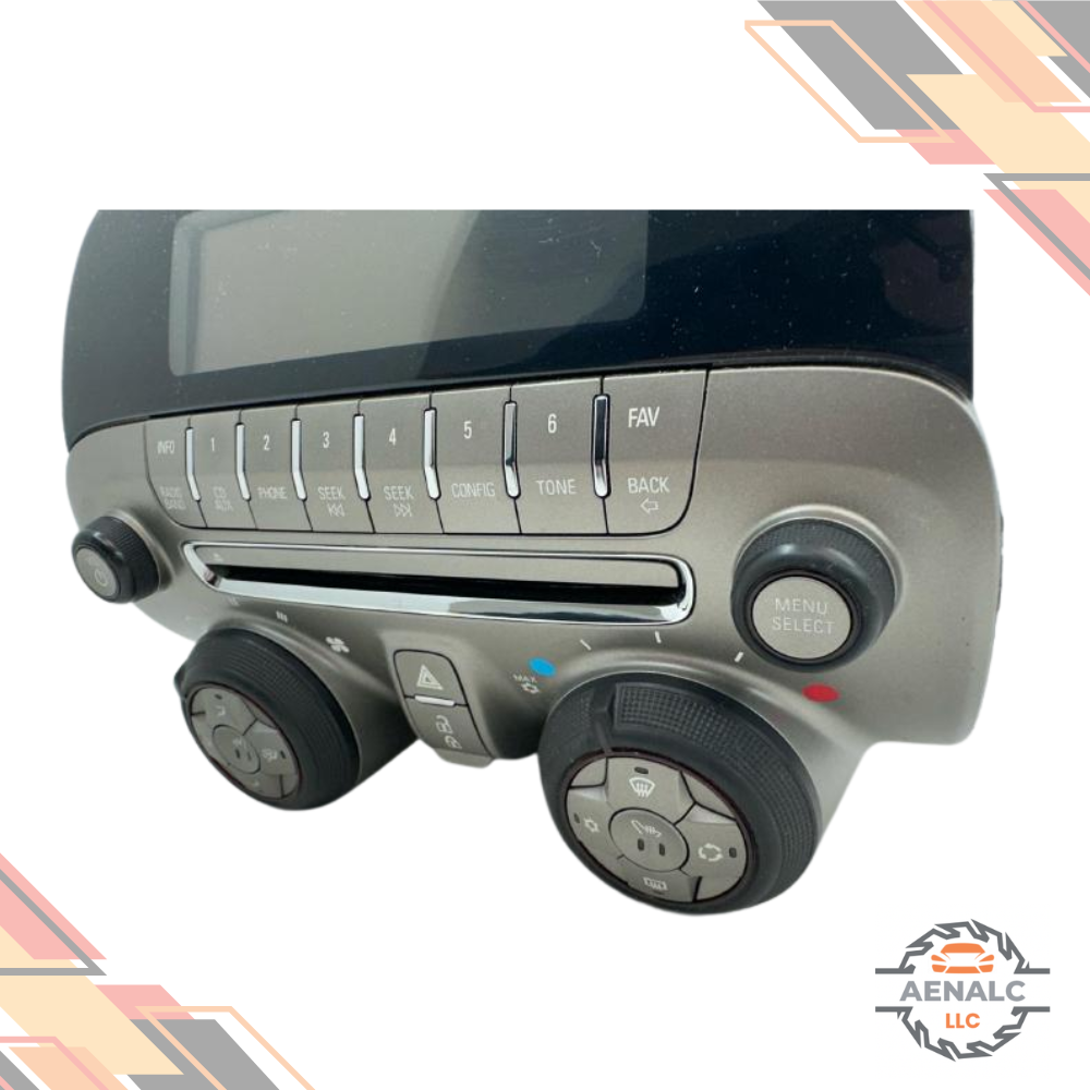 2010–2012 Chevrolet Camaro Radio Control Panel KA1 OEM — view 3