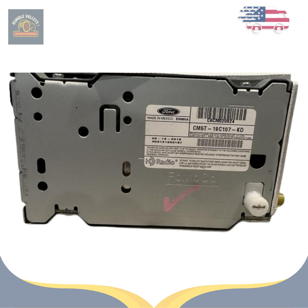 2012–2014 Ford Focus Receiver AM FM Satellite Radio Receiver OEM — view 4