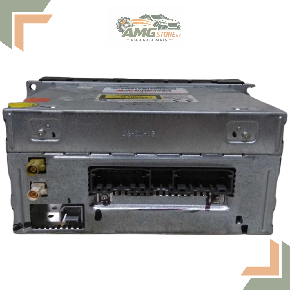 2013 Dodge Avenger AM-FM-CD-DVD-H<wbr/>DD Navigation UConnect Radio RHR OEM — view 2