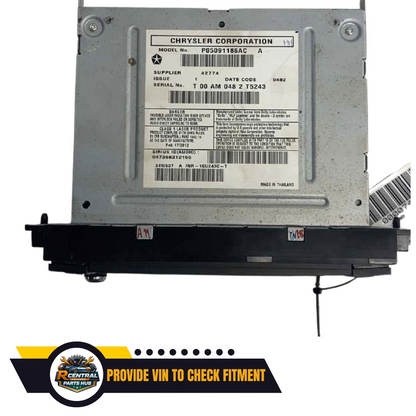 2012 Jeep Liberty AM FM CD AUX DVD Navigation Radio RHB W SATELLITE OEM 12 — view 2