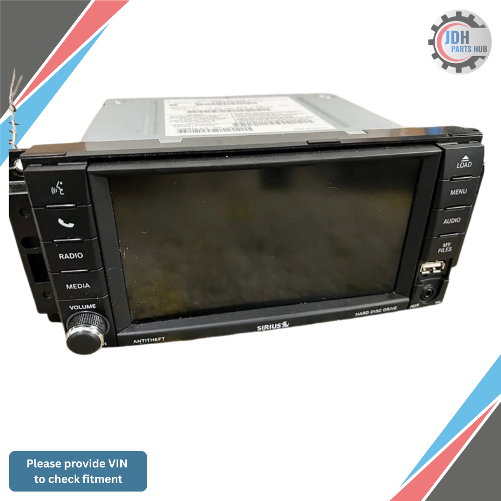 2012–2019 Dodge Caravan Radio Display Receiver Multimedia SAT AM FM CD RBZ OEM — view 1