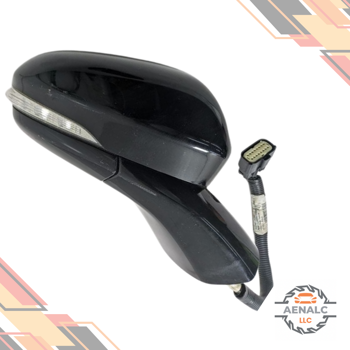 2016–2020 Ford Fusion Right Passenger Side View Door Mirror Black RH 16 17 18 — view 2