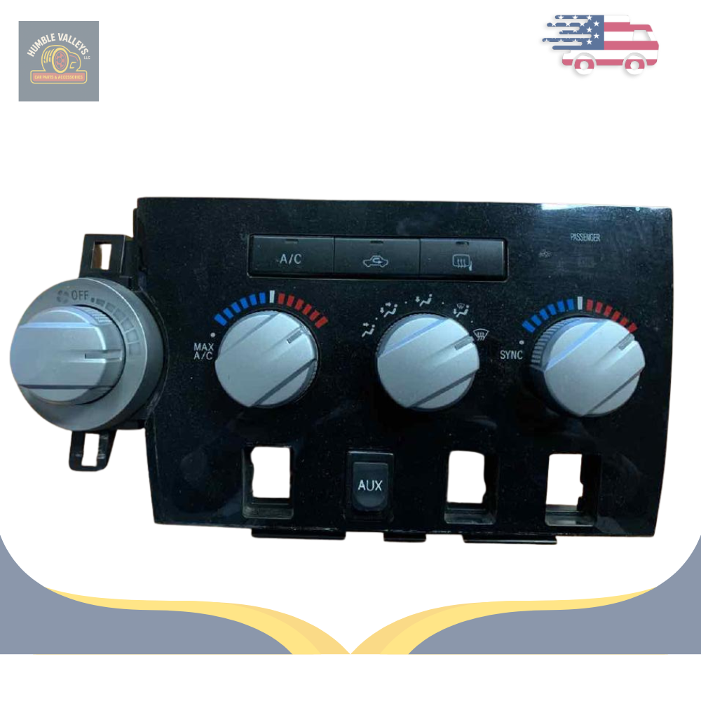 2007–2009 Toyota Tundra AC A/C Heater Temperature Climate Control Assembly 08 — view 2
