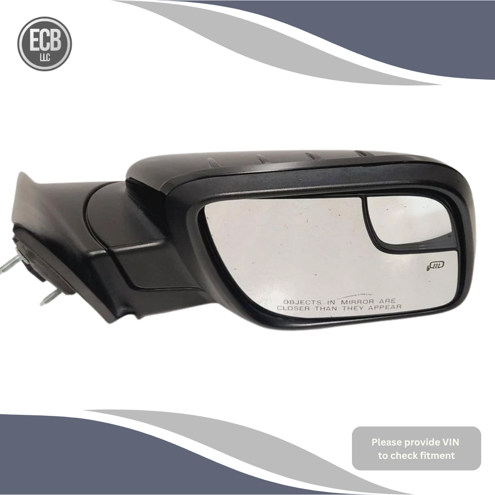 2011–2015 Ford Explorer Right Passenger Side View Door Mirror Power Black OEM — view 2