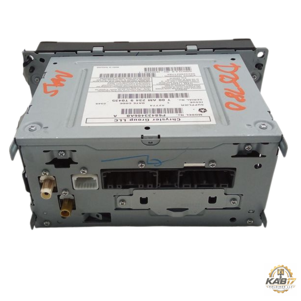 2013–2019 Dodge Caravan AM FM CD Satellite Radio Receiver RBZ — view 3