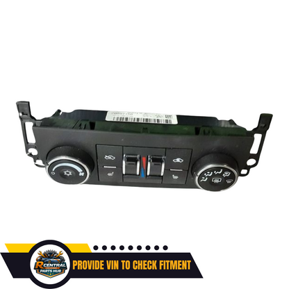 2012–2016 Chevrolet Impala A/C AC Heater Temperature Control Unit — view 3