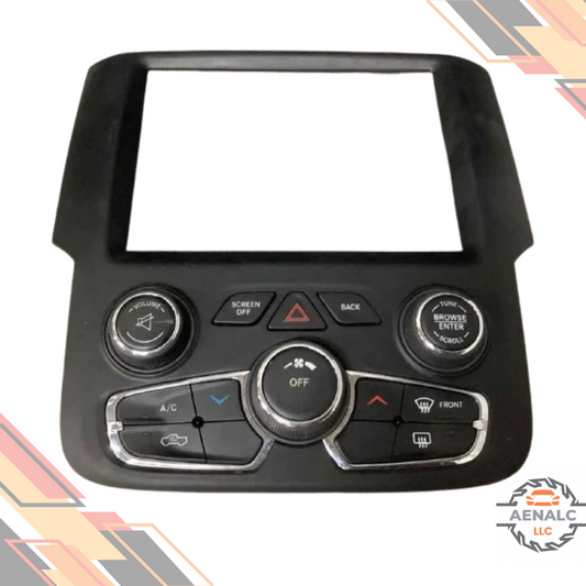 2013–2023 Dodge Ram 1500 2500 3500 A/C AC Heater Temperature Controls Bezel OEM — view 1