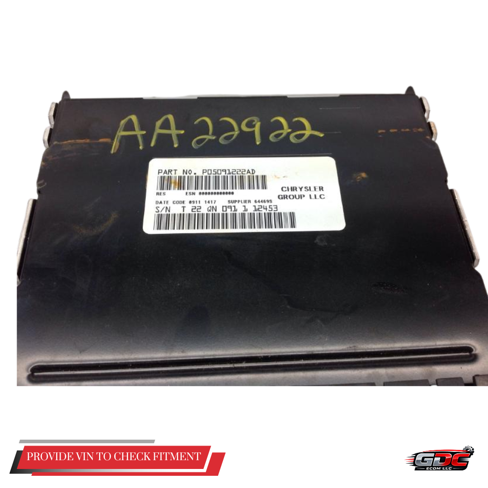 2011–2012 Dodge Caliber AM FM CD MP3 Radio Receiver RES OEM — view 3