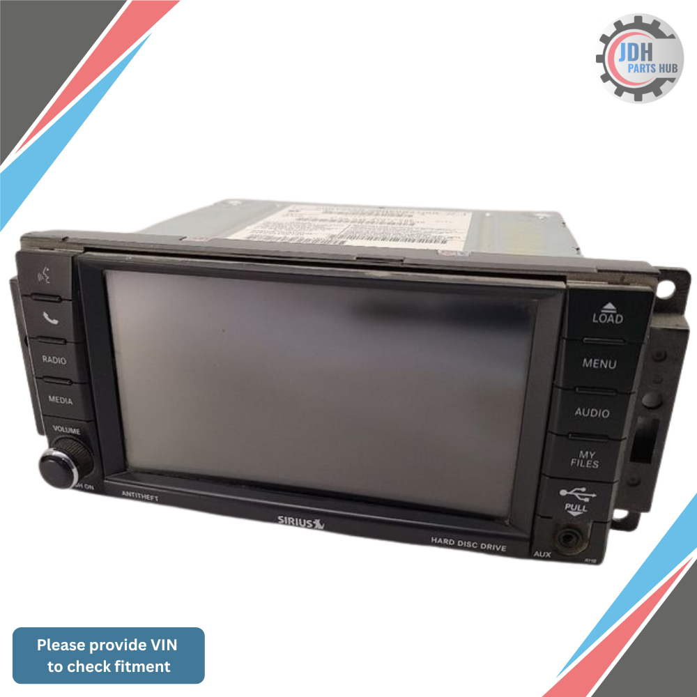 2012 Dodge Ram 1500 2500 Radio DVD Player GPS Navigation RHB OEM — view 1