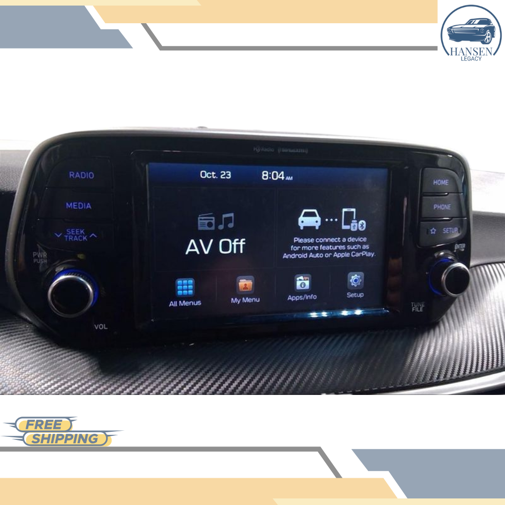 2019–2021 Hyundai Tucson Radio Receiver Audio Assembly ID 96160D3810 — view 2