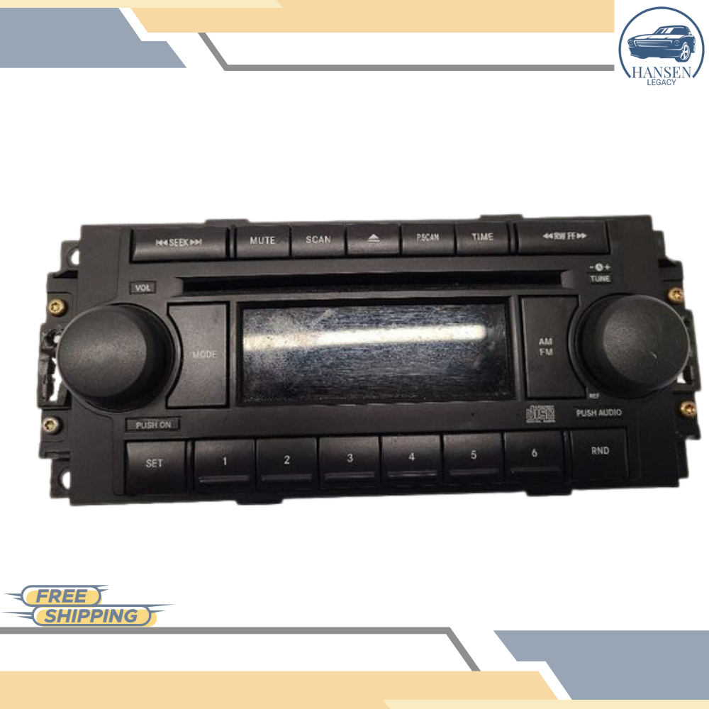 2005–2007 Jeep Grand Cherokee Radio Receiver REF 05 06 07 — view 1
