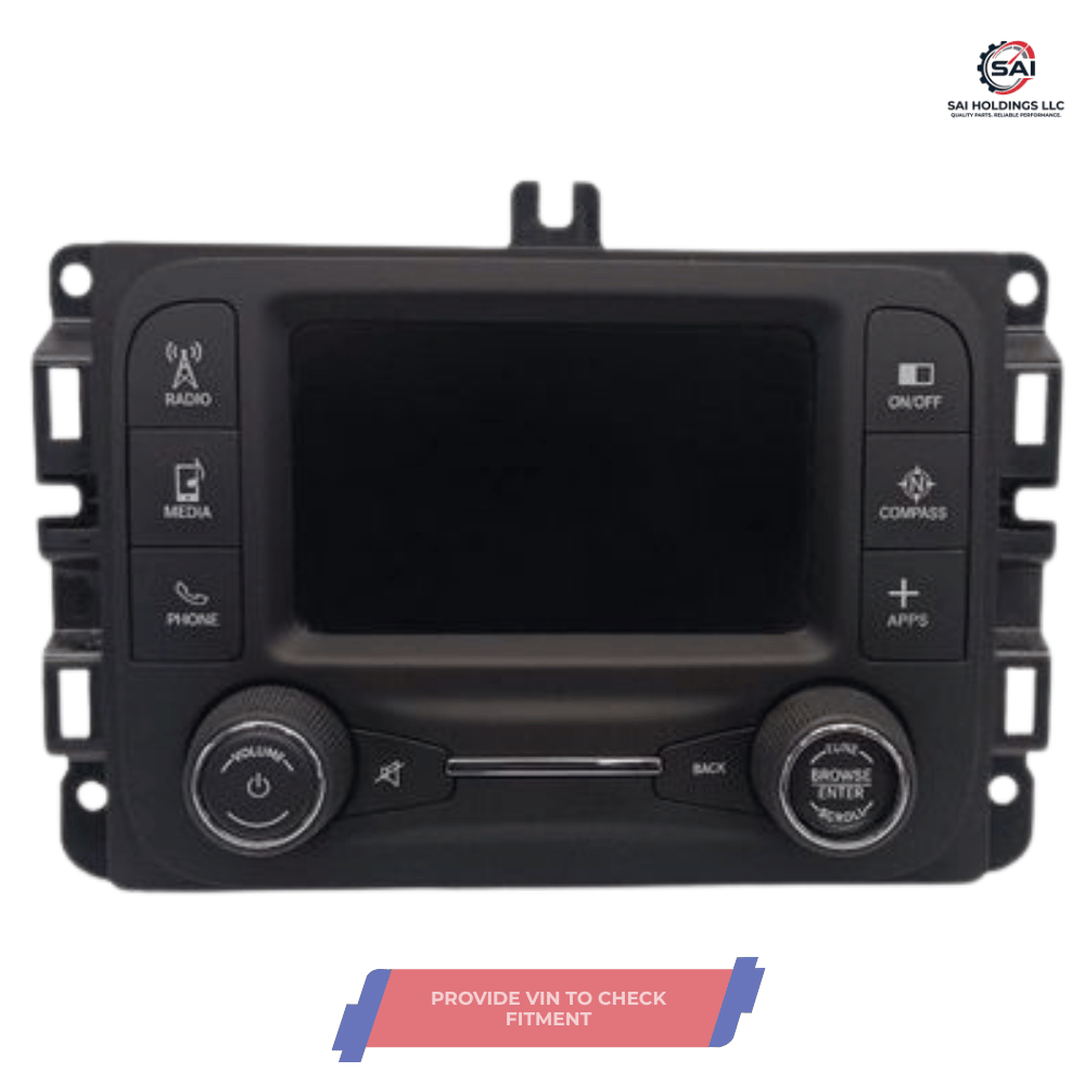 2015–2017 Jeep Renegade 5" Touch Radio Display Receiver Satellite OEM — view 1