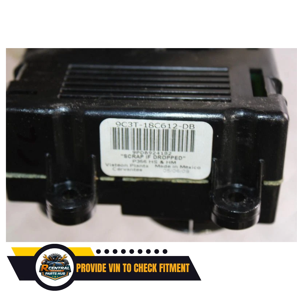 2009–2010 Ford F350 Super Duty AC Heater Temperature Control OEM — view 3
