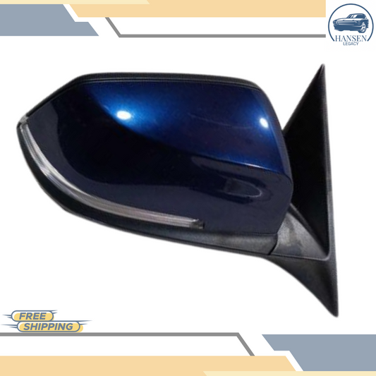 2013–2018 BMW 320I Passenger RH Side View Mirror Assembly OEM — view 1