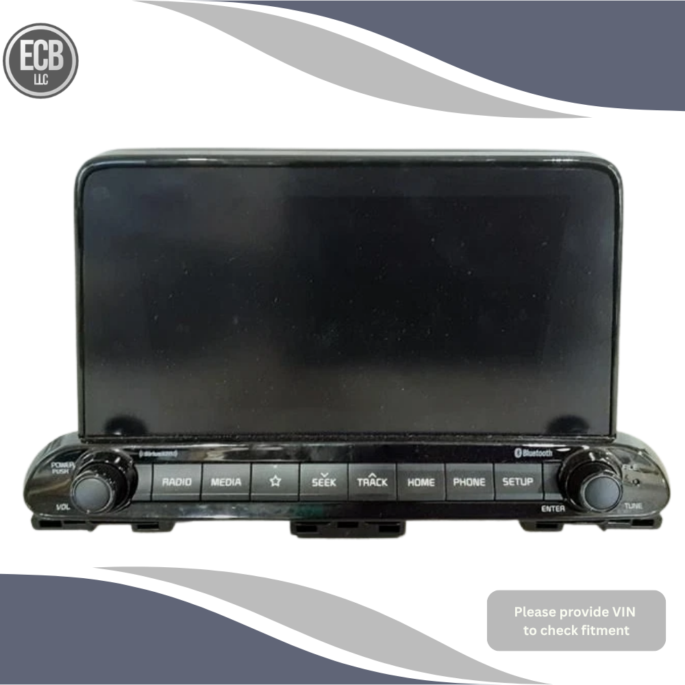 2019–2020 Kia Forte Radio Display Screen OEM — view 1
