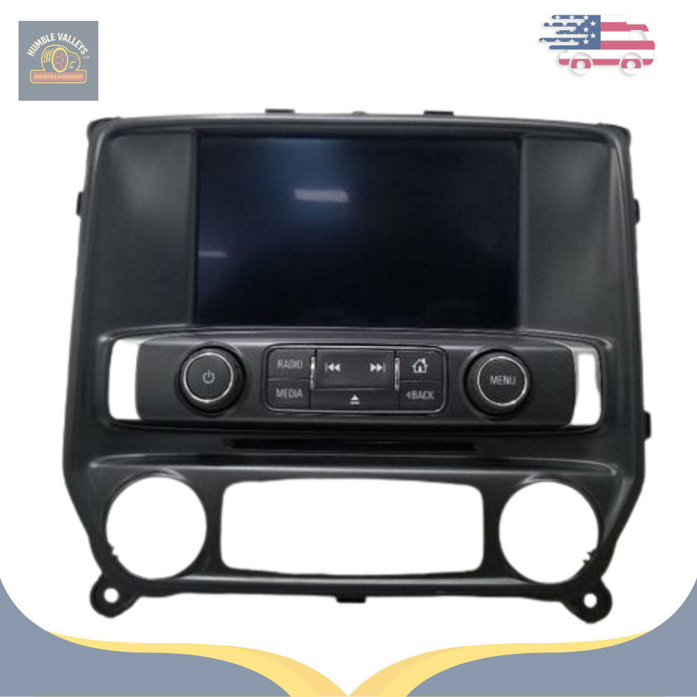 2015–2016 Chevrolet Silverado 1500 2500 Radio Control Panel Screen OEM — view 1