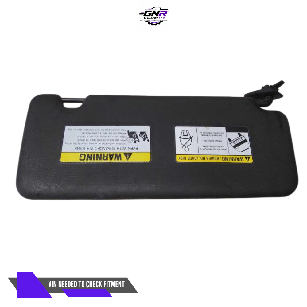2022–2024 Hyundai Santa Cruz LH Driver Sunvisor Sun Visor with Mirror OEM — view 2