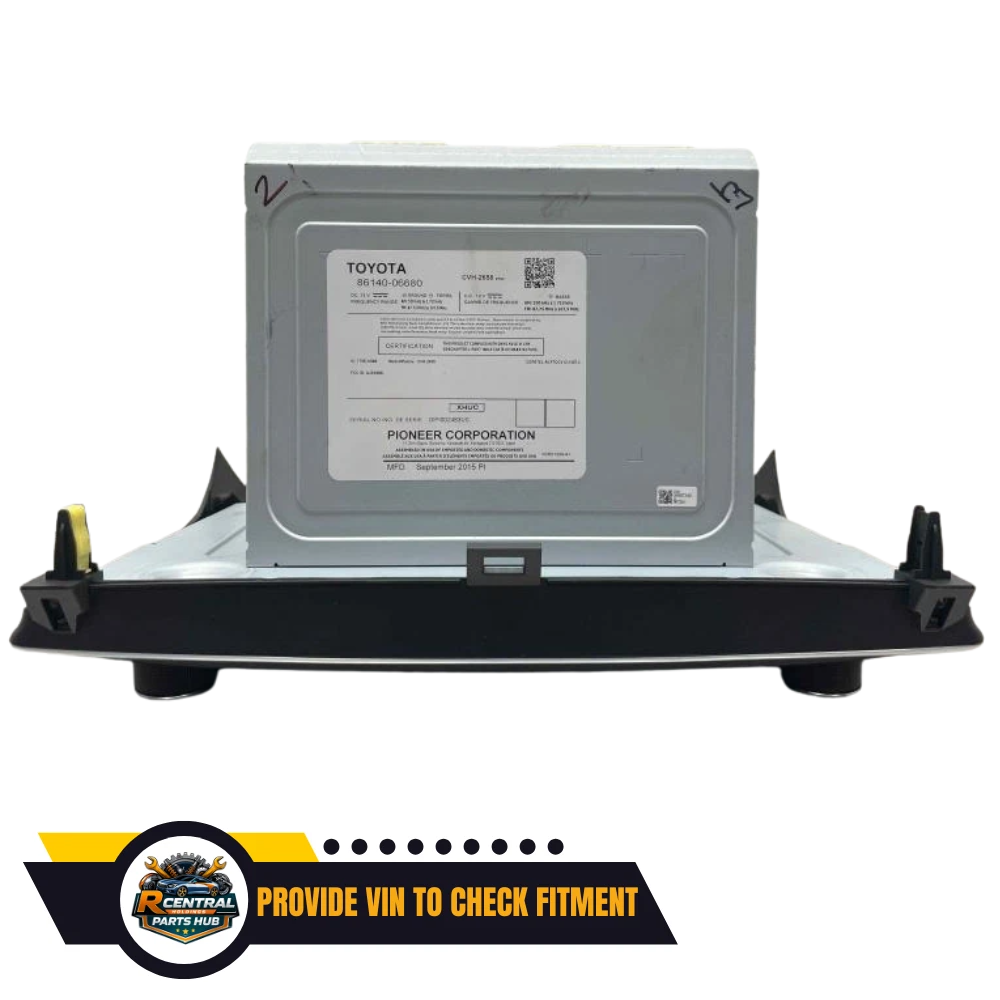 2015–2017 Toyota Camry Radio Touch Screen Display & Receiver P11224 15 16 17 OEM — view 2