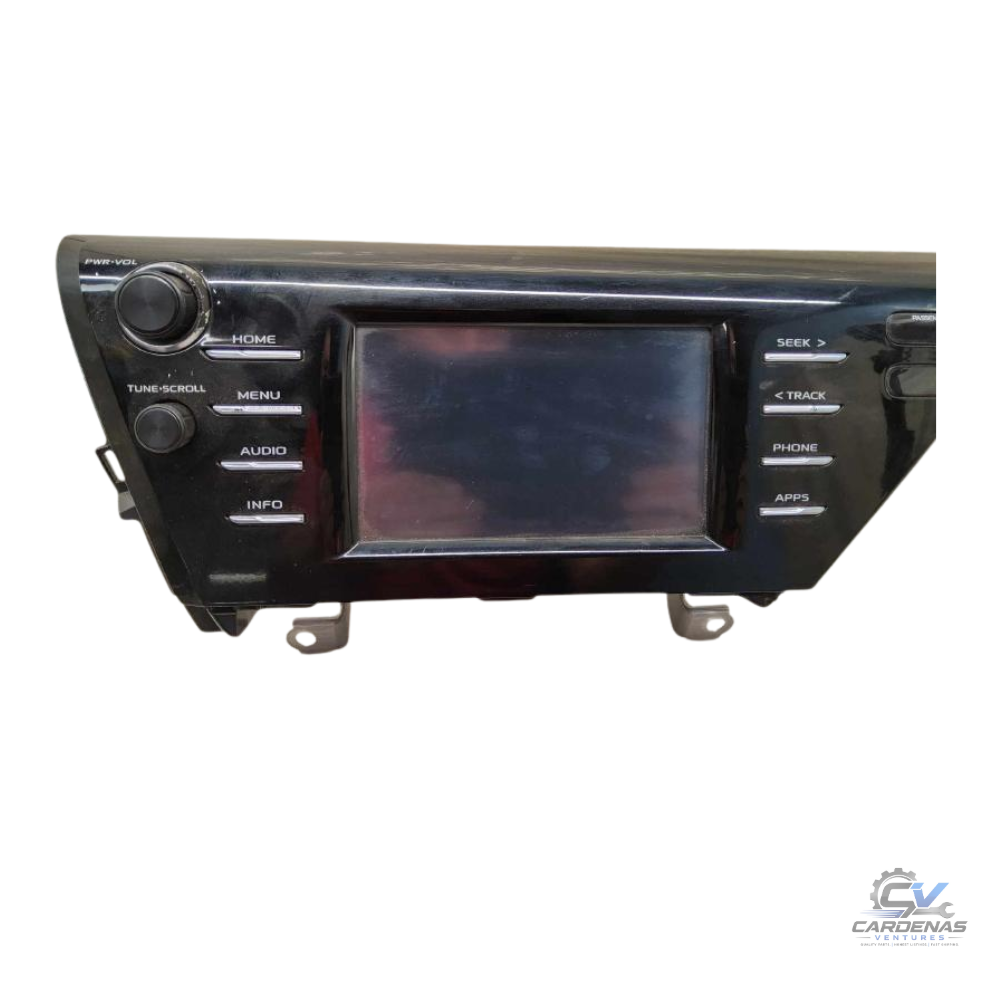 2018–2019 TOYOTA CAMRY Radio Receiver Display Screen ID OEM 86140-33380 — view 2