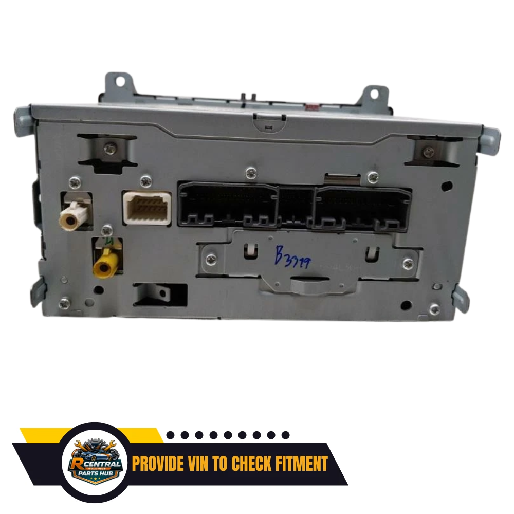 2012 Jeep Grand Cherokee Radio with Navigation Sat CD DVD HDD Face ID RHB OEM — view 3
