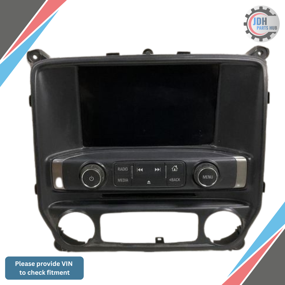 2017–2019 Chevrolet Silverado 1500 Radio Control Panel Display Screen OEM — view 1
