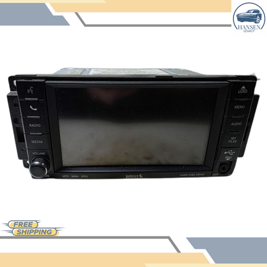 2011 Dodge Truck Ram 1500 AM FM Radio Receiver with Navigation with Display Screen OEM — view 1