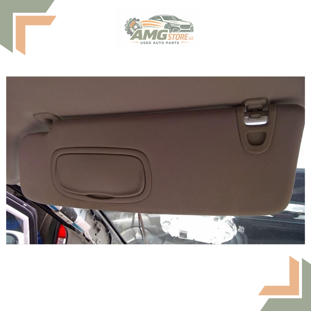 2018–2020 Chrysler Pacifica Left Driver Sun Visor With Illumination Gray — view 3