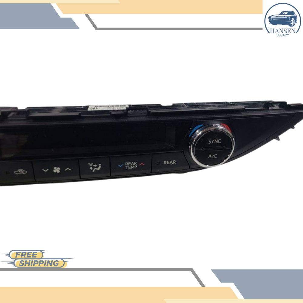 2014–2019 Toyota Highlander A/C AC Heater Temperature Control 15 16 17 18 — view 3