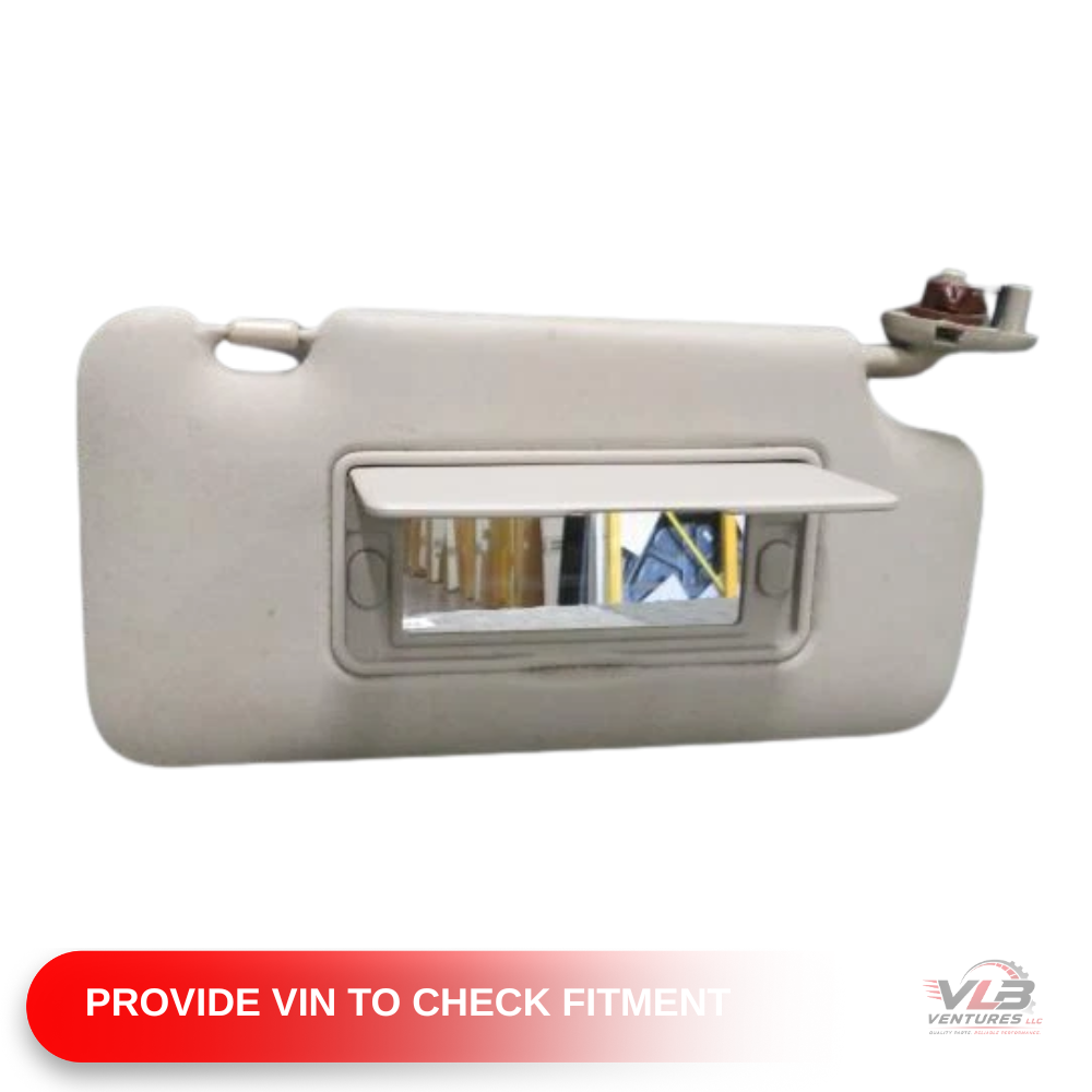 2015–2020 Honda Fit Passenger RH Sun Visor OEM — view 1