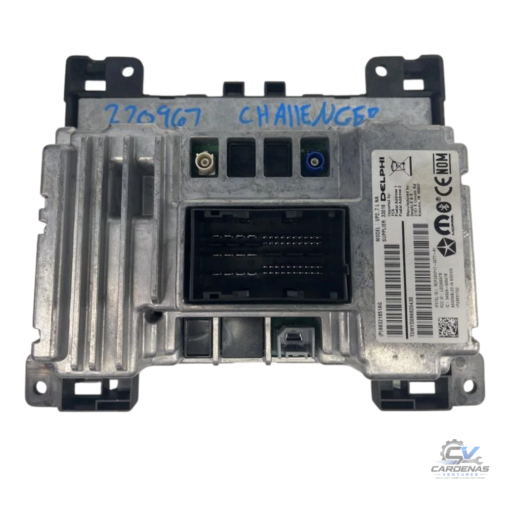 2018–2020 Dodge Charger AM FM Radio Receiver with Display Screen OEM — view 3