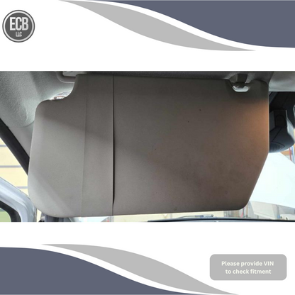 2014–2023 Ford Transit Connect Left Driver Sun Visor Gray — view 2