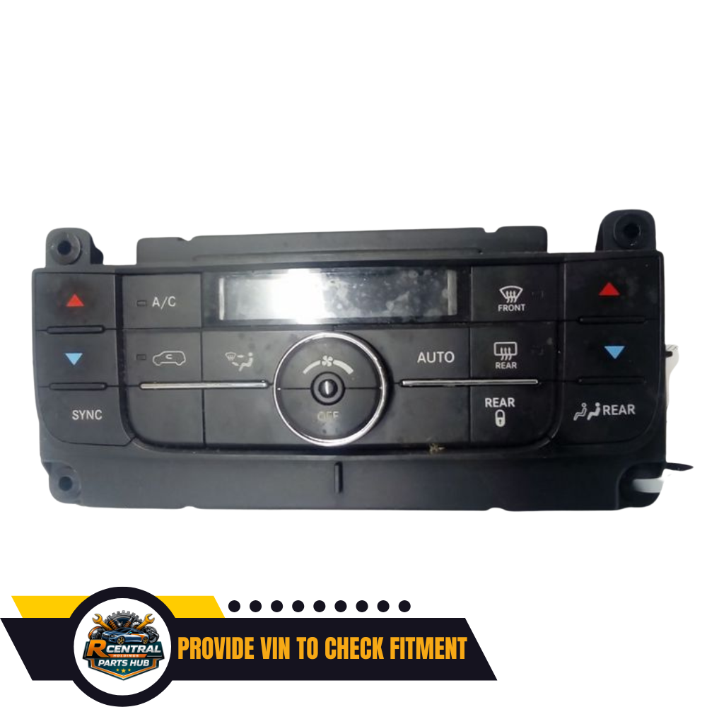 2011–2016 Chrysler Town & Country Caravan A/C AC Heater Temperature Control — view 1