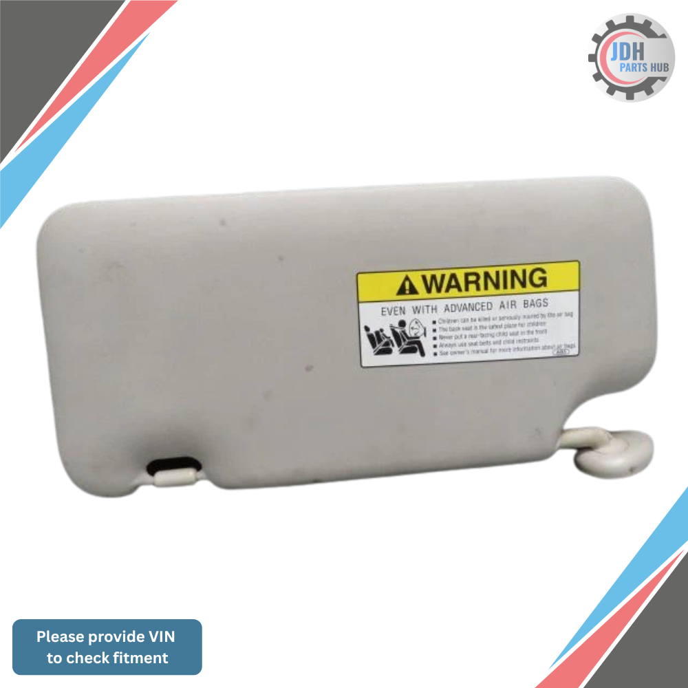 2015–2020 Honda Fit Passenger RH Sun Visor OEM — view 1