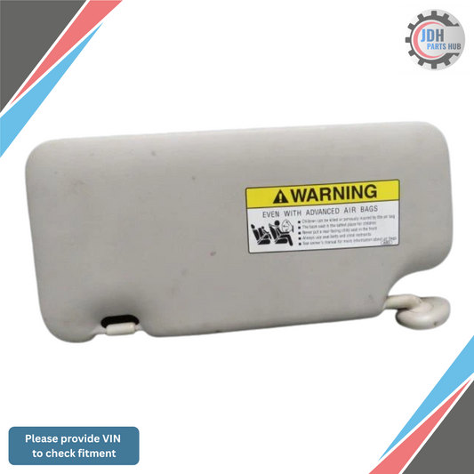 2015–2020 Honda Fit Passenger RH Sun Visor OEM — view 1