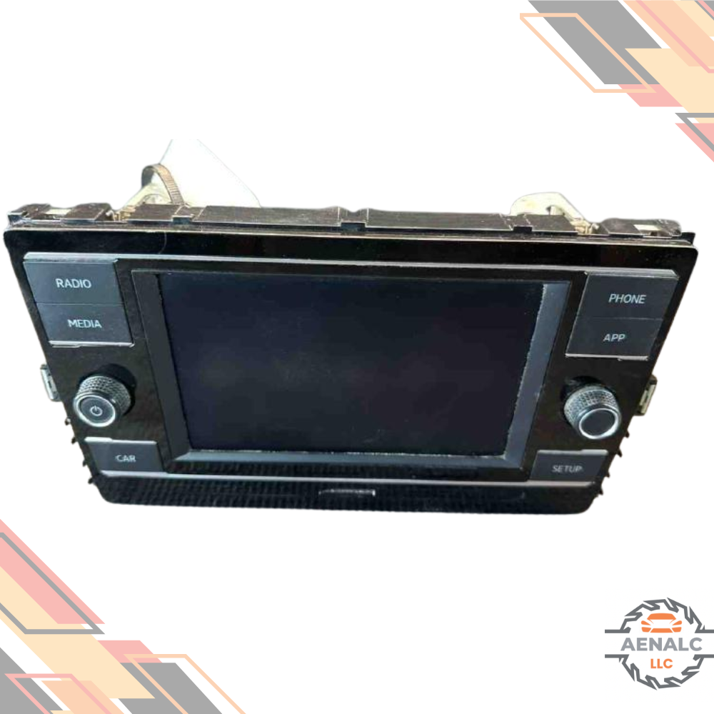 2018–2020 Volkswagen Tiguan Radio Media CD Player Display Receiver OEM — view 1