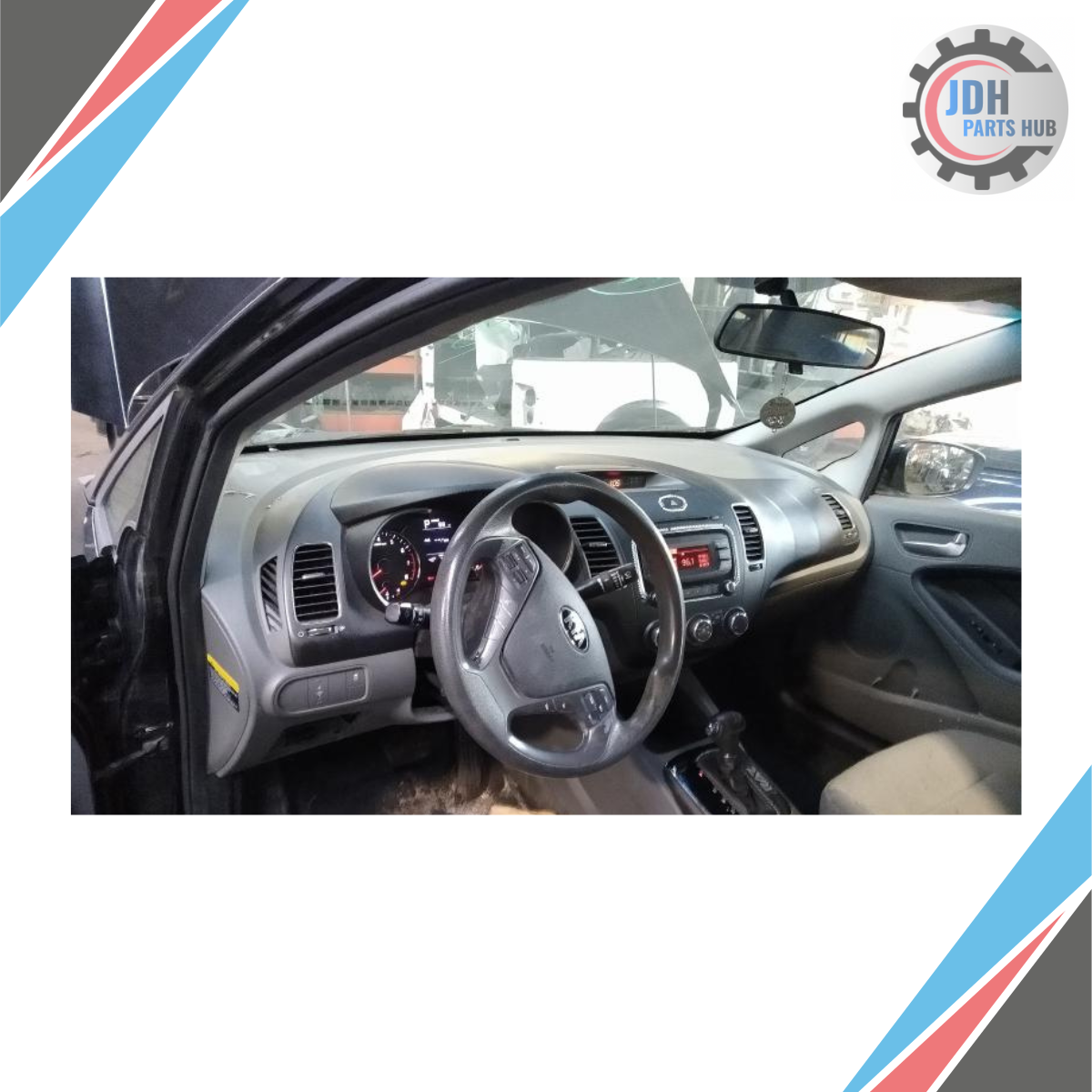 2017–2018 Kia Forte Radio AM/FM Head Unit OEM — view 4