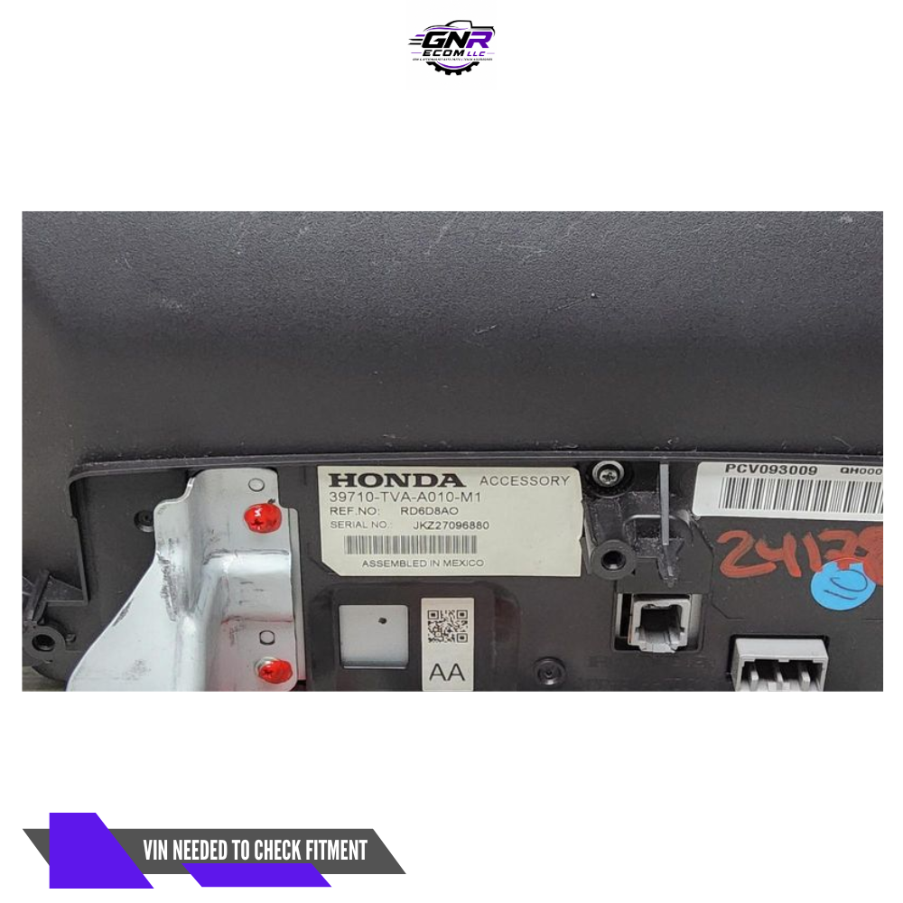 2018–2020 Honda Accord Information Display Screen OEM — view 3
