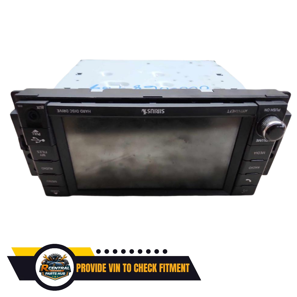 2013–2017 Jeep Compass AM FM Radio Receiver Navigation With Display Screen OEM — view 1