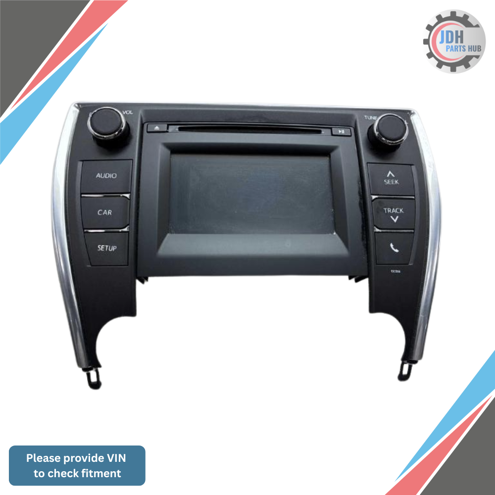 2015 Toyota Camry Radio Touch Screen Display Receiver 100366 OEM — view 2