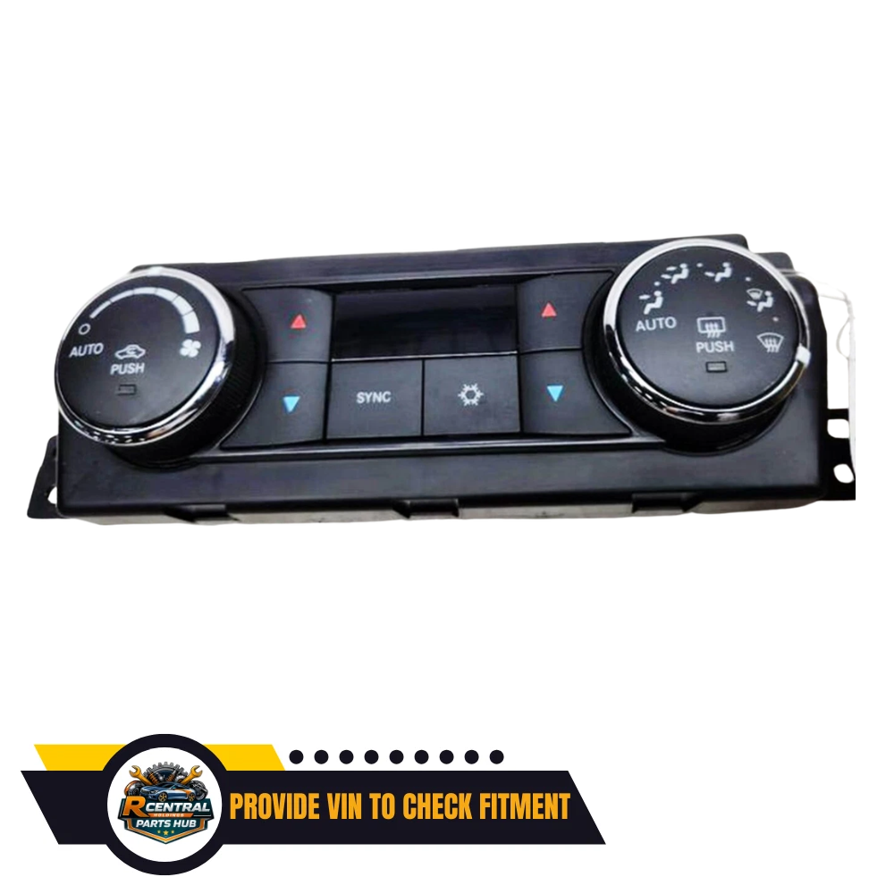 2010–2012 Dodge Ram 2500 AC Heat Climate Automatic Dual Zone Temperature Control — view 1