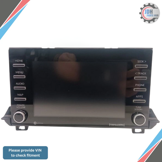 2021–2023 Toyota Camry Radio Receiver with Navigation with Display OEM — view 1