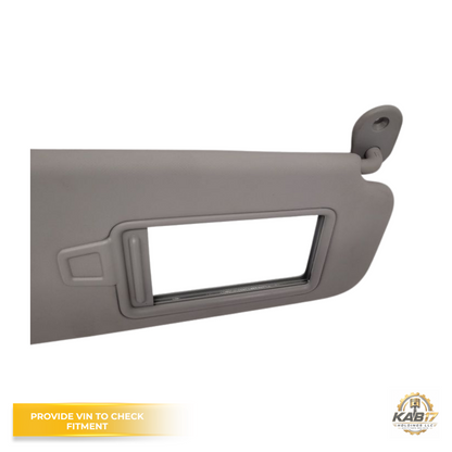 2017–2020 Hyundai Elantra RH Passenger Sunvisor with Mirror Gray OEM — view 3