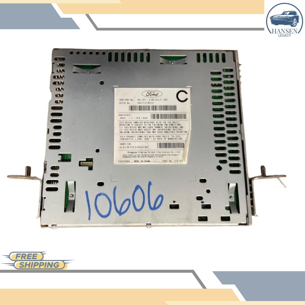 2010 FORD F-150 RADIO CD PLAYER RECEIVER WITH SATELLITE OEM 10 — view 2